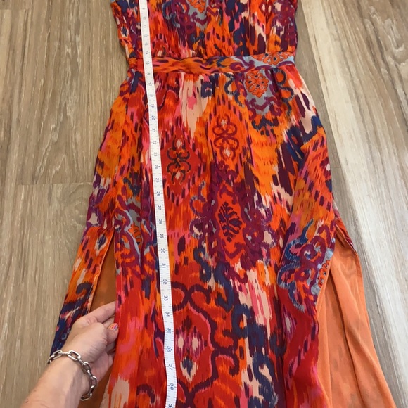 Printed chiffon maxi dress - Picture 3 of 6